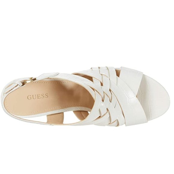 NEW GUESS Haela Wedge Sandals - Picture 7 of 11